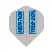 Plumas Amerithon Standard Transparente  Logo Azul