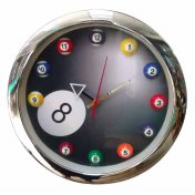 Reloj Clock Buffalo Pool 8 Balls - 1