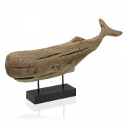 Figura ballena con peana - 1