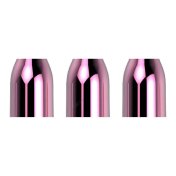 Copas New Champagne Ring Rosa Premium 3 unidades 