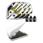 Perforador Sistema Whizlock Winmau Darts Flight Punch  - 3