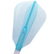 Plumas Fit Flight Air Fantail Azul Claro F-Shape - 2