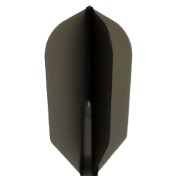 Plumas Fit Flight 6 unid. Slim Negra Transparente - 3