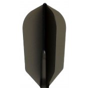 Plumas Fit Flight 6 unid. Slim Negra Transparente - 1