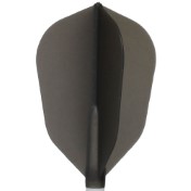 Plumas Fit Flight 6 unid. Super Shape Negra Transparente - 3