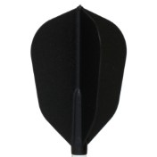 Plumas Fit Flight 6 unid. Super Shape Negra - 2