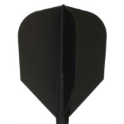 Plumas Fit Flight 6 unid. Shape Negra - 2