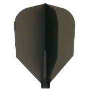 Plumas Fit Flight 6 unid. Shape Negra Transparente - 3