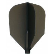 Plumas Fit Flight 6 unid. Shape Negra Transparente - 1