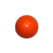 Bola futbolin resina color naranja brillo 35g 34mm - 3
