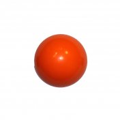Bola futbolin resina color naranja brillo 35g 34mm - 1