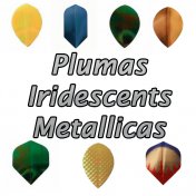pluma-dardos-iridescent-compra-pluma-dardo-metallica-tienda-aleta-dardo-metallica
