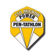 Plumas Pentathlon Standard Pen Power Amarilla