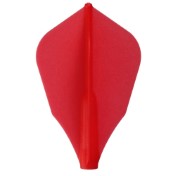Plumas Fit Flight 6 unid. W-Shape Rojo - 2