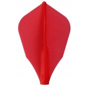 Plumas Fit Flight 6 unid. W-Shape Rojo - 1