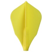 Plumas Fit Flight 6 unid. W-Shape Amarilla - 2