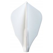 Plumas Fit Flight 6 unid. W-Shape Blanco - 1