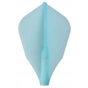 Plumas Fit Flight 6 unid. W-Shape Azul Celeste - 1