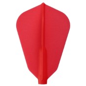 Plumas Fit Flight 6 unid. Fantail Roja - 2