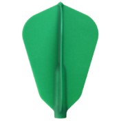 Plumas Fit Flight 6 unid. Fantail Verde  - 2