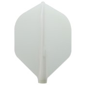 Plumas Fit Flight 6 unid. Rocket Blanca Transparente - 2