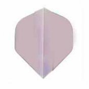 Plumas Iridescent Smooth Standard Blanca Tranparente  - 1