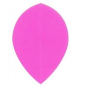 Plumas Poly Metronic Oval Rosa Fluro - 1