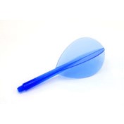  Plumas Condor Flights Azul pear/oval larga.33.5mm 3 Uds.  - 2