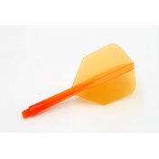 Plumas CONDOR Naranja Shape Larga. 33.5mm 3 Uds. - 1