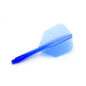  Plumas Condor Flights Azul Shape Larga. 33.5mm 3 Uds.  - 2