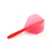 Plumas CONDOR Roja Standard  Mediana 27.5mm 3 Uds. - 2