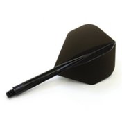 Plumas CONDOR Negra Standard Mediana 27.5mm 3 Uds - 1