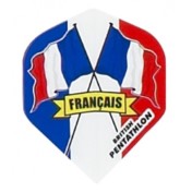 Plumas Pentathlon Standard Bandera Francia - 2
