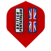 Plumas Pentathlon Standard British Roja - 2
