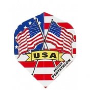 Plumas Pentathlon Standard Bandera Estados Unidos - 1