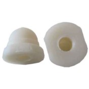 Tope barra Futbolin Deportin 13mm Fibra Blanco - 2