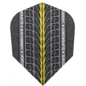 Plumas Harrows Standard Supergrip Amarilla  - 2