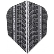 Plumas Harrows Standard Supergrip Gris - 3