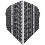 Plumas Harrows Standard Supergrip Gris - 1