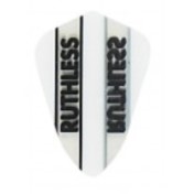 Plumas Ruthless Fantail Plain Blanco - 2