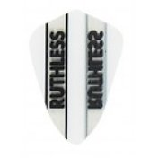 Plumas Ruthless Fantail Plain Blanco - 1