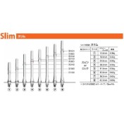 Cañas Fit Shaft Gear Slim Tranparente Giratorio Talla 3 - 3