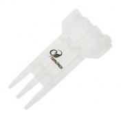 Estuche Cosmo Darts Case S Transparente  - 1