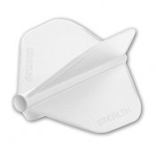 Plumas Stealth Winmau Standard Blanco - 1