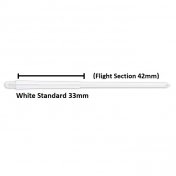 Cañas Stealth Winmau Medium Blanca 75mm - 1