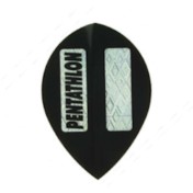 Plumas Pentathlon Oval 2D Negra - 2