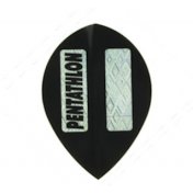 Plumas Pentathlon Oval 2D Negra - 1