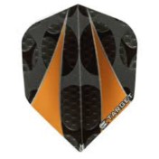 Plumas Target Darts Pro 100 Vision Naranja Twin Sail Nos - 3