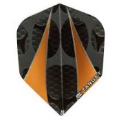 Plumas Target Darts Pro 100 Vision Naranja Twin Sail Nos - 1