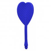  Plumas Aleta Ht 500 Unidades Rosca 2ba Azul  - 1